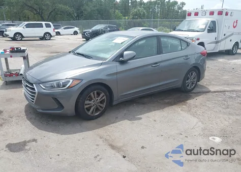 2018 Hyundai Elantra Sel z USA, uszkodzony, nr VIN 5NPD84LF7JH299220